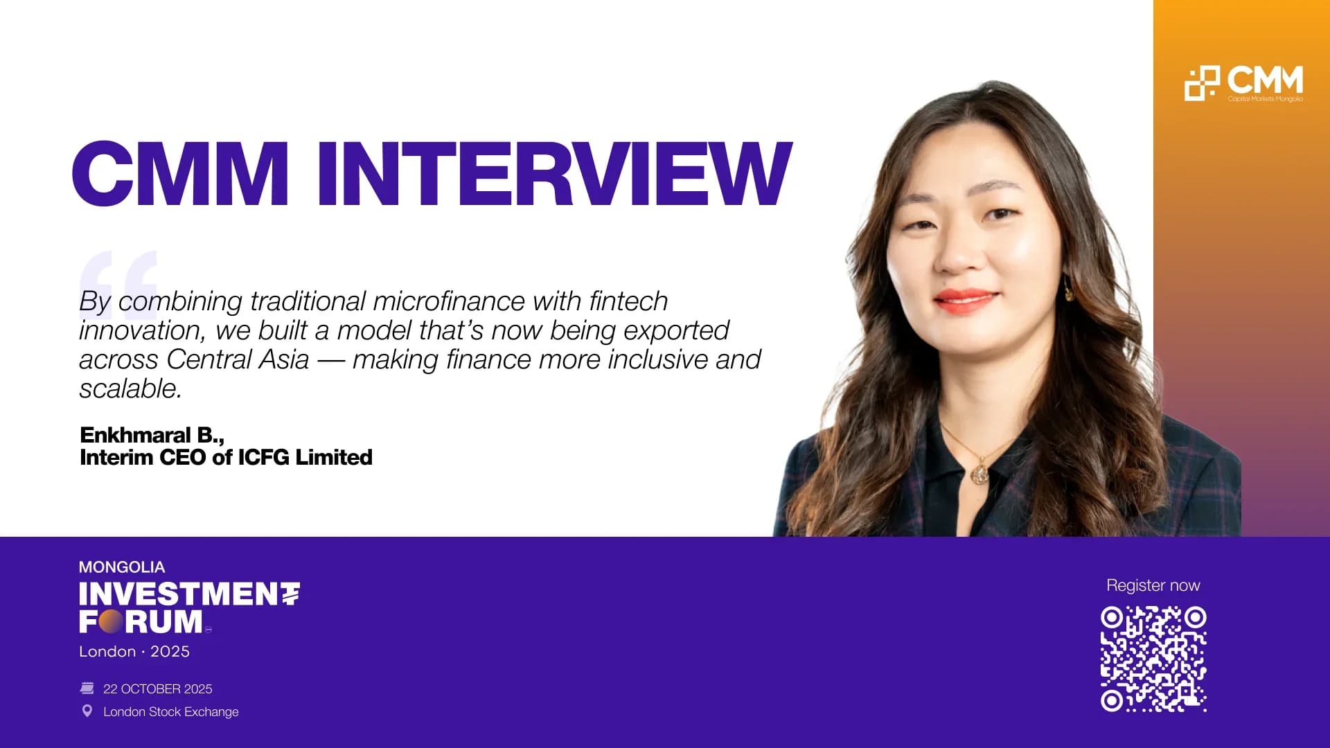 CMM Interview: ICFG Limited