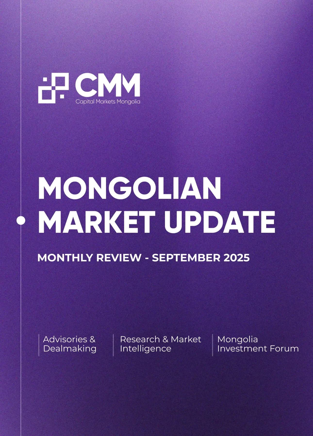 Monthly Market Update - September, 2025