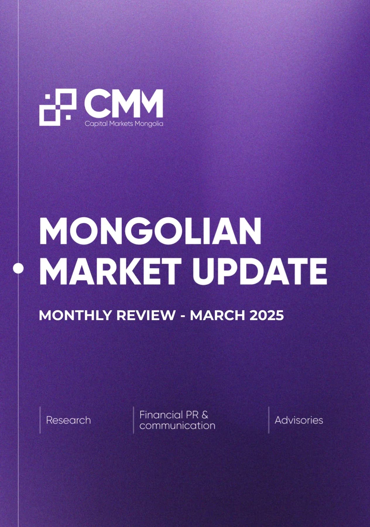 Monthly Market Update - March, 2025