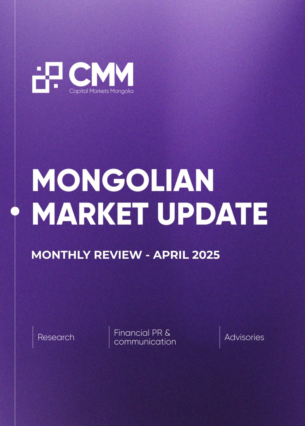 Monthly Market Update - April, 2025
