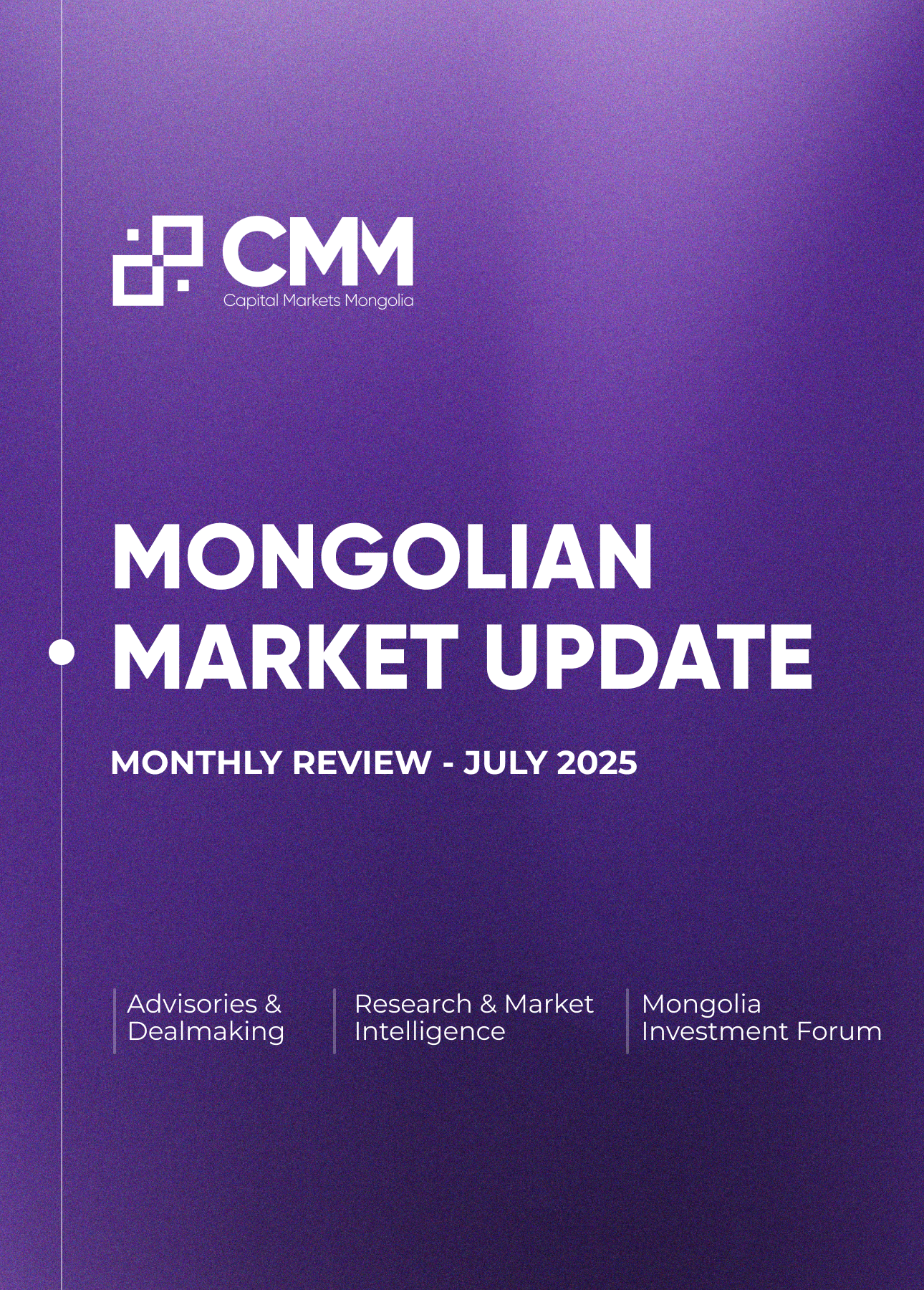 Monthly Market Update - July, 2025