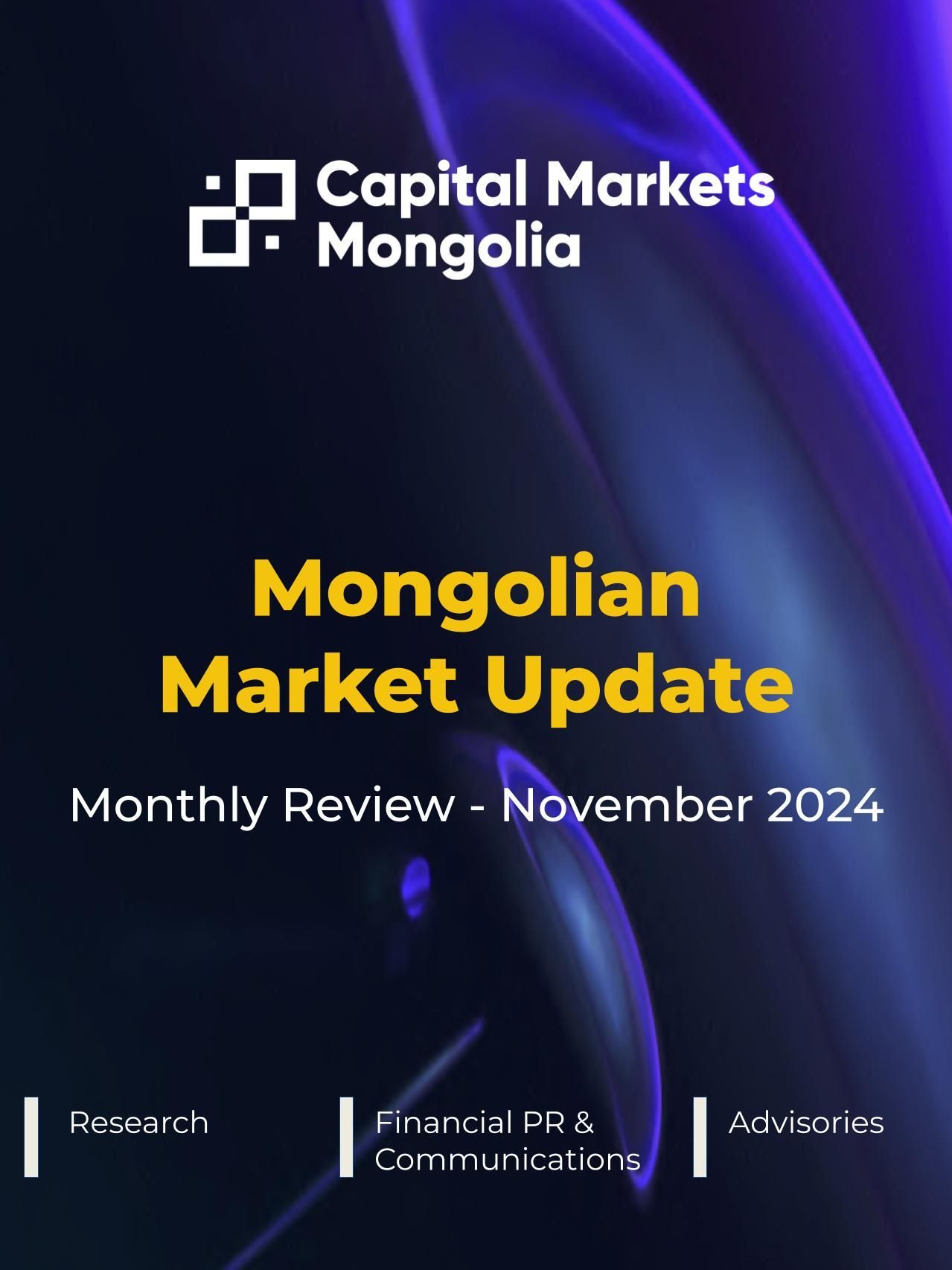 Monthly Market Update - November, 2024