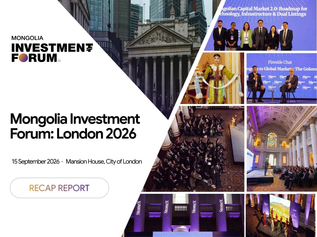 Mongolia Investment Forum: London 2026 Recap Report