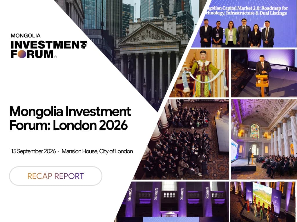 Mongolia Investment Forum: London 2026 Recap Report